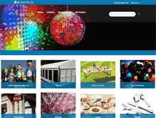 Tablet Screenshot of feestverhuurhetgooi.nl